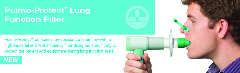 Pulmo-Protect, Lung Function Filter, Intersurgical, Filter, flexible, mouthpiece, protection